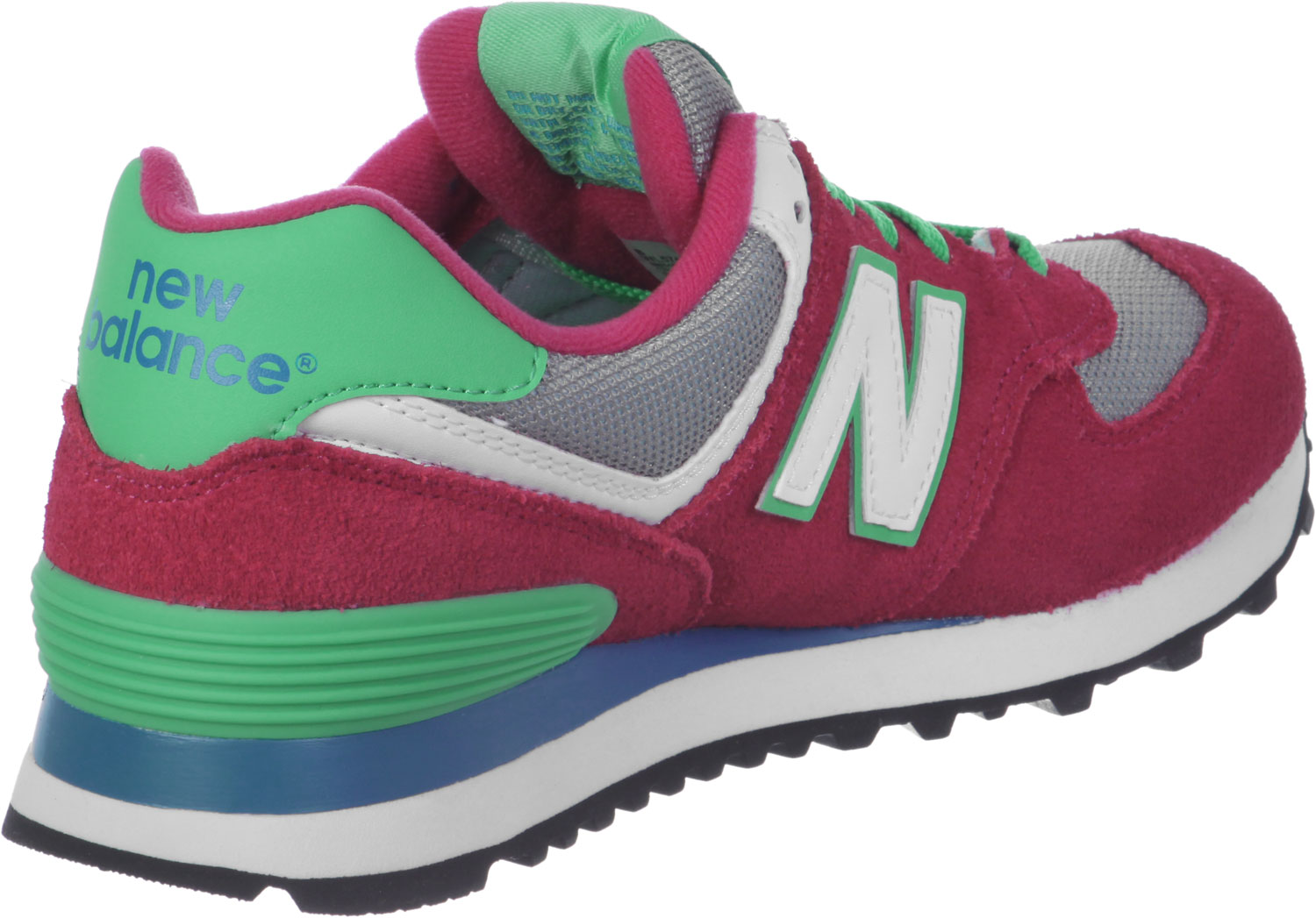 new balance rose vert bleu